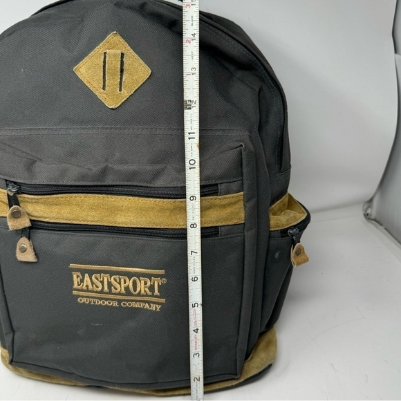 Eastsport Gray Backpack Suede Trim - Picture 5 of 7